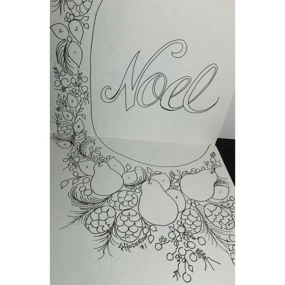 Tolehaven Vol. 2 Christmas Book Vintage 1991 Tole Painting - Picture 5 of 6